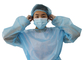 In te ademen Blauwe Beschikbare de Isolatietoga van AAMI Niet-geweven voor Chirurgisch